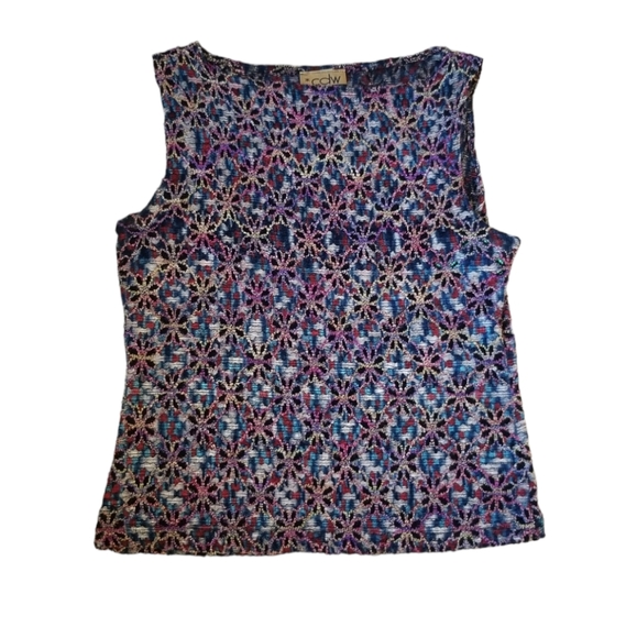 Vintage Creative Design Works Sleeveless Top - Picture 4 of 6